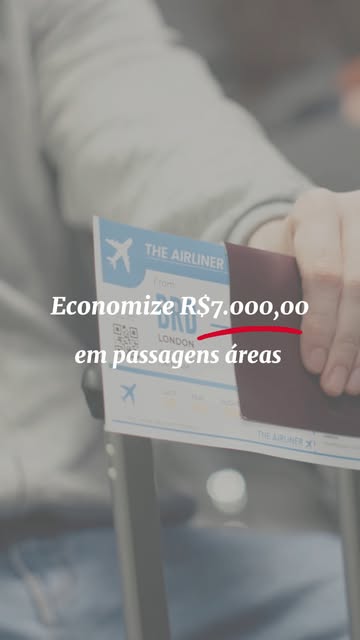 Reel do Instagram: Um casal estava procurando passagem de Paris para o Rio de Janeiro em voo direto. Diferença: R$6.989 de economia.